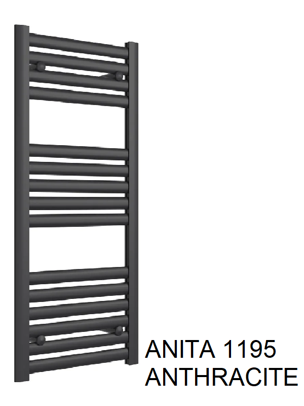 Anita Aluminium towel Rail 1195 x 530